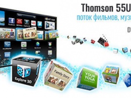 Новый Smart телевизор Thomson 55"