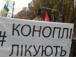 В Киеве прошел конопляный марш свободы