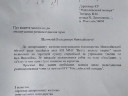 Николаевский «Центр защиты животных» закрыли на карантин из-за чумки