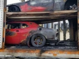 Три маслкара Dodge Challenger SRT Demon сгорели во время доставки