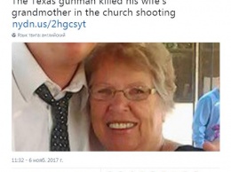 Церковный стрелок, убивший в Техасе 26 человек, мог охотиться на свою тещу