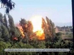 Боевики заявили о подрыве колонны с военными РФ в Сирии: фото