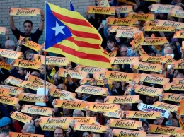 В Барселоне 750 тысяч человек вышли на митинг в поддержку каталонских политиков