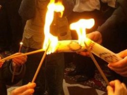 Католики в Кропивницком передали Вифлеемский огонь