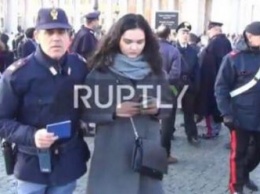 В Ватикане задержали журналистку "Страны", которая снимала акцию Femen