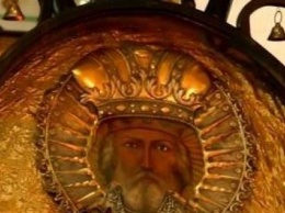 В Днепр доставили чудотворную икону с частичками мощей Святителя Николая Чудотворца