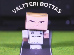 Видео: Подарок болельщикам Валттери Боттаса