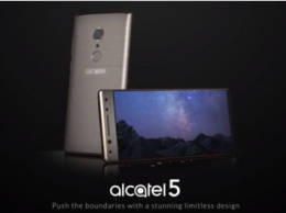Качественные рендерные фото смартфона Alcatel 5