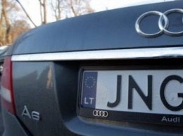 Авто на "евробляхах" в Украине: стало известно, как наказывают водителей