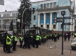 В Киеве перекрыты улицы