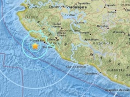 В Мексике произошло землетрясение магнитудой в 5,8 баллов