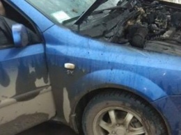 На Херсонщине горят автомобили (фото)