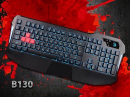 A4Tech Bloody B130 - надежная игровая клавиатура с водонепроницаемым покрытием