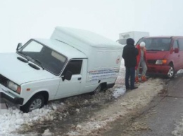 В Кировоградской области произошло ДТП с участием микроавтобуса ФОТО