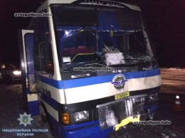 ДТП на Ровенщине: в столкновении автобуса БАЗ и Renault Logan травмировано трое. ФОТО