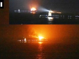 350-метровое судно Maersk Honam уже почти сутки горит в Аравийском море, экипаж эвакуирован