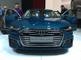 Торжество технологий со строгим дизайном - Audi A6 представлен в Женеве