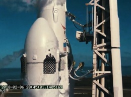 Илон Маск опубликовал новое видео запуска запуск ракеты Falcon Heavy