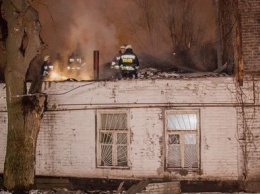 В Днепре на улице Владимира Антоновича горел жилой дом