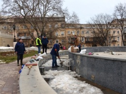 К Юморине в центре Одессы запустят фонтаны. Фото. Видео