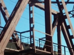 В Бахмутском районе воры разбирали железнодорожный мост