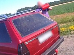 В Черниговской области мужчина пытался поджечь автомобиль