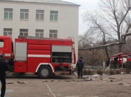 В Мирнограде в рамках учений эвакуировали школу-интернат