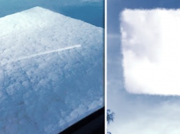 Эти квадратные облака доказывают, что кто-то тайно может управлять природой?!