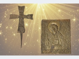 На новой пасхальной выставке в Феодосии посетители смогут увидеть уникальную икону Святого Апостола Павла на перламутре