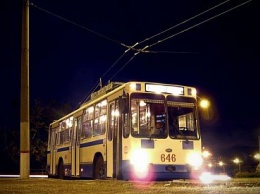 Ночью на Пасху в Чернигове будут ездить троллейбусы
