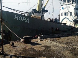 Экипаж российского судна дважды безуспешно пытались вывезти с территории Украины