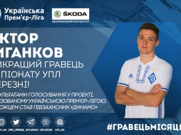 Игроком месяца в УПЛ признали полузащитника Динамо