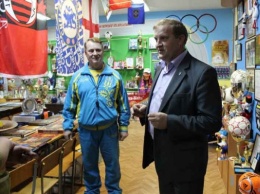 На Днепропетровщине в сельской школе работает самый крутой спортивный музей страны