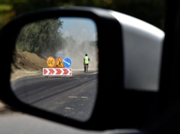 В районе Евпаторийского шоссе в Симферополе ограничили движения грузовиков