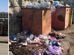 Стала известна причина, по которой контейнерные стоянки Мирнограда до отказа заполнены мусором