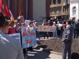 В Одессе полиция остановила несанкционированный «марш» активистов Куликового поля (ВИДЕО)