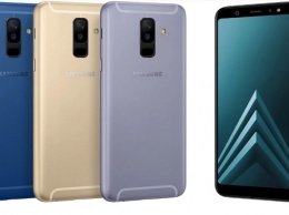 Компания Samsung официально представила Galaxy A6 и Galaxy A6 Plus