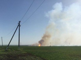 Спасатели локализировали основные очаги возгорания в Балаклее