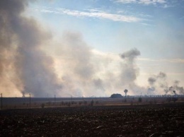 Пожарные в Балаклее локализовали крупное возгорание