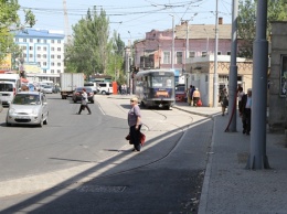 На Пересыпи возобновили движение трамваев по улице Одария. Фото