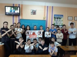 Одесских школьников обучали правильным действиям в случае теракта