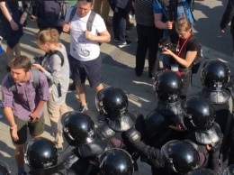 В Москве в результате действий полиции есть пострадавшие