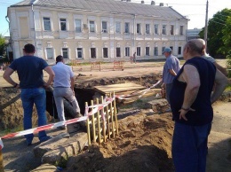 На шестой день ремонта коллектора по ул. Лесковой удалось ликвидировать подтопление дворов
