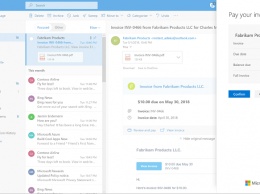Microsoft анонсировал сервис оплат через Outlook