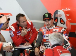 MotoGP: Лоренцо получил новое шасси Ducati GP18 на частных тестах в Муджелло