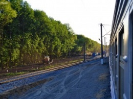 Строительство железной дороги до аэропорта Борисполь развернулось быстрыми темпами (фото)