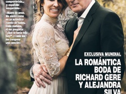 Ричард Гир и Алехандра Сильва сыграли свадьбу