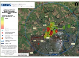 ОБСЕ показала, куда чаще всего стреляют в районе Донецкой фильтровальной станции