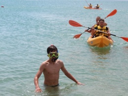Около 5 тысяч гостей посетили второй фестиваль водных видов спорта «Желтый батискаф» в Саках