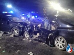 На скоростной трассе в Польше украинец на Mitsubishi Pajero устроил смертельное ДТП